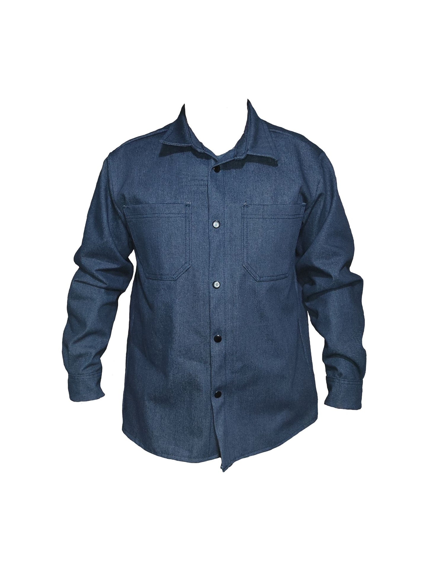 Camisola para soldador mezclilla 14 onzas