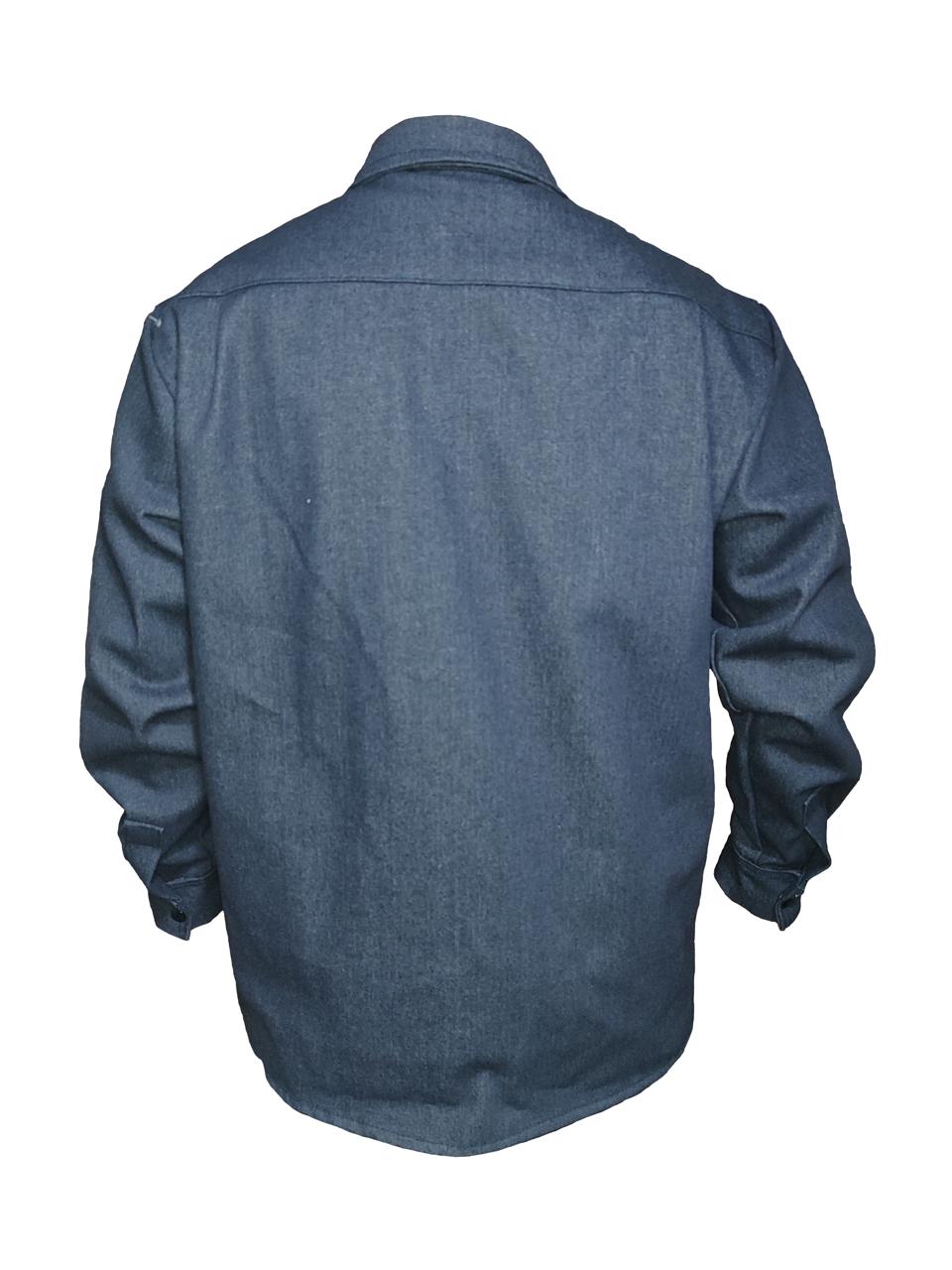 Camisola para soldador mezclilla 14 onzas
