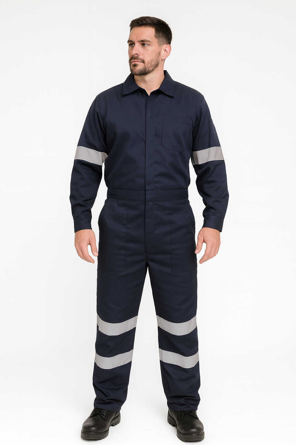 Overol Industrial Con Reflejante
