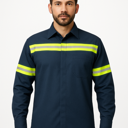 Camisola para trabajo de mezclilla 10 onzas