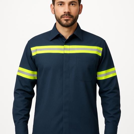 Camisola para trabajo de mezclilla 10 onzas