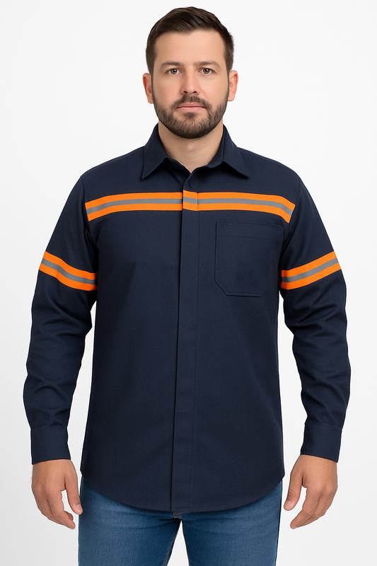 Camisola de mezclilla para trabajo