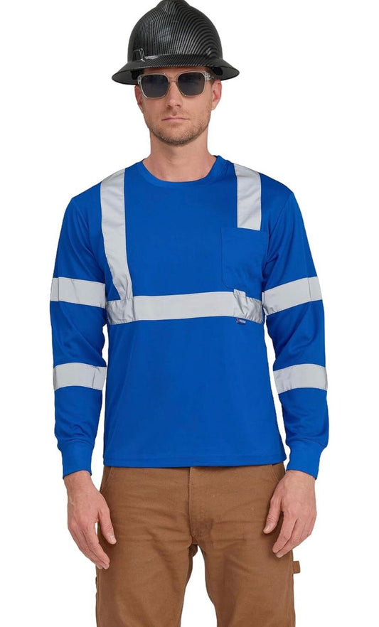 Playera De Alta Visibilidad Tono Marino