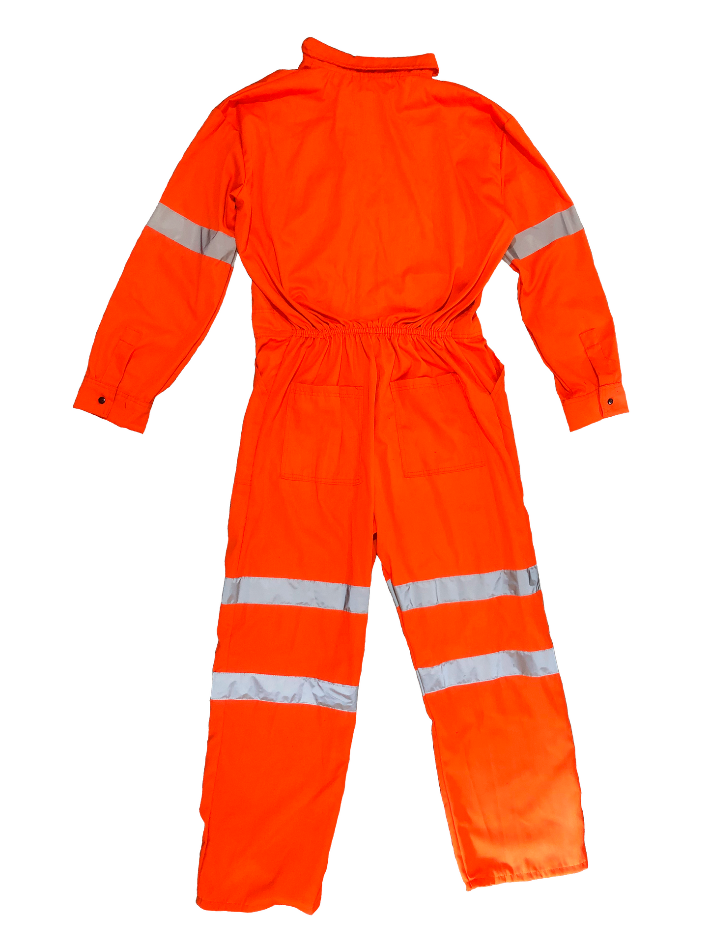 Overol para trabajo tono naranja