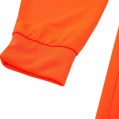 Playera con reflejante tono naranja